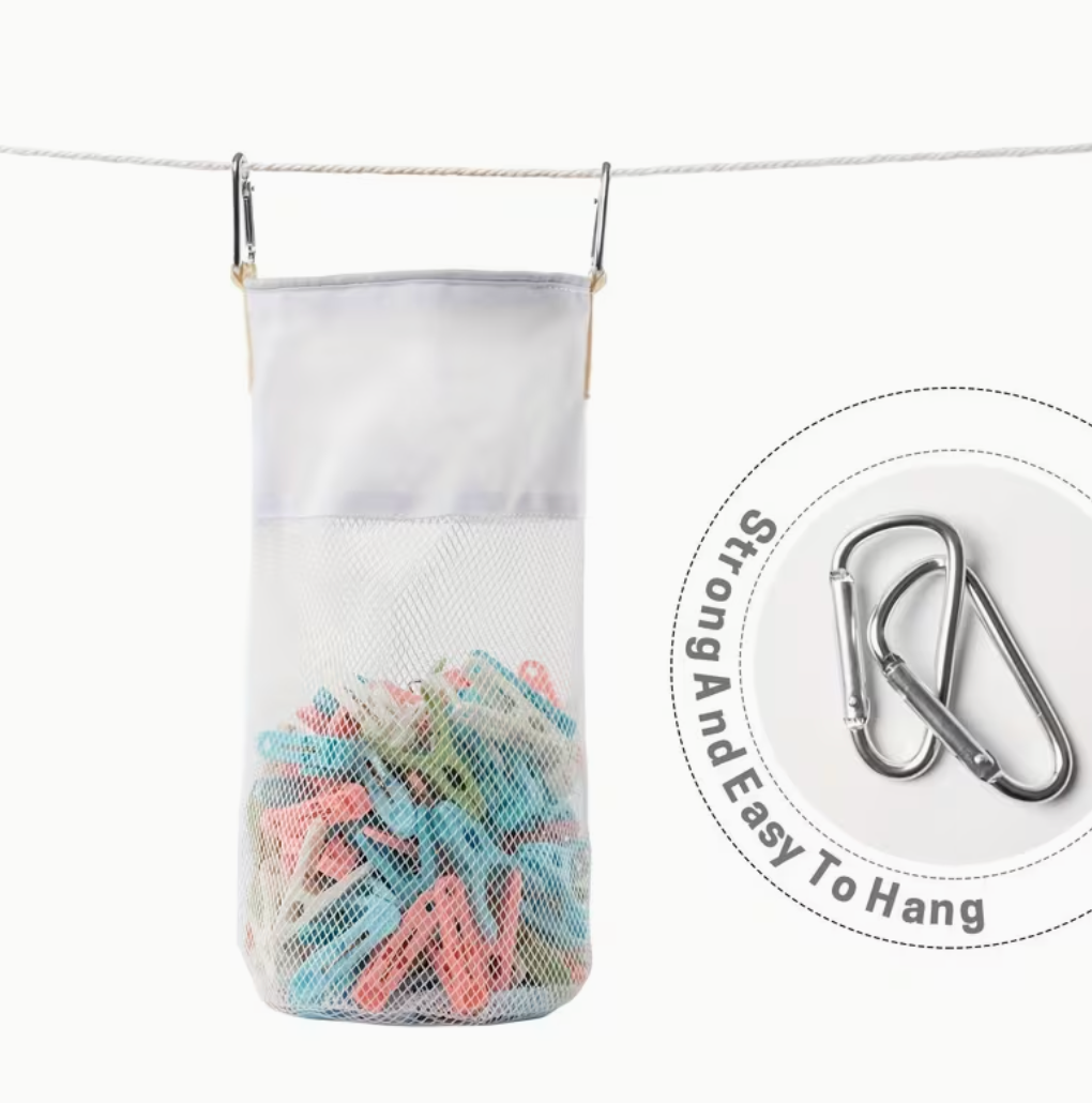Laundry Pin Basket